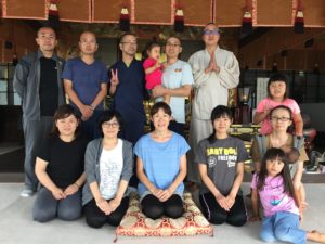 お寺ヨガ講習会